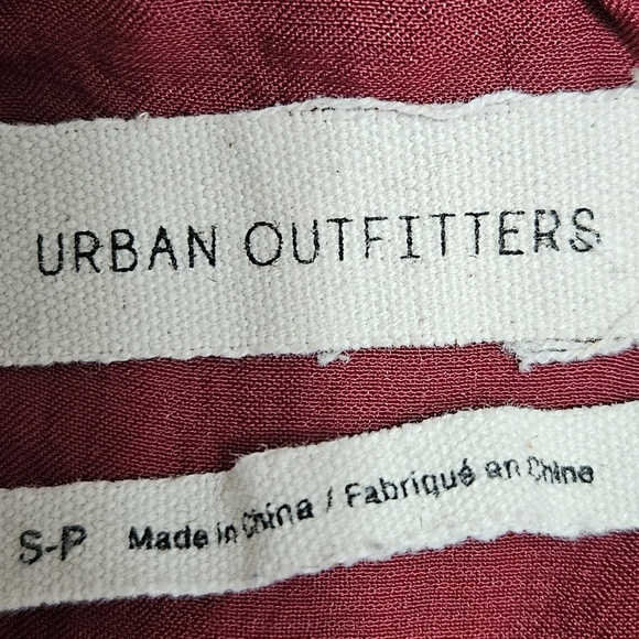 Urban Outfitters Red Blouse Size S-P - Picture 8 of 10